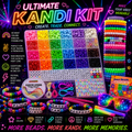 Rainbow Rush Kandi Beads – 1,000 Piece Festival Bead Collection