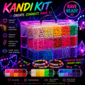 Kandi Kingdom Mega Kit – 10,000 Piece Ultimate Festival Bead Collection