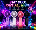 Festival Breeze Mini Fan – USB Rechargeable Cooling Fan